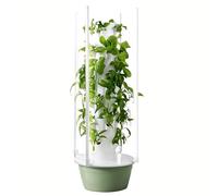 Hydroponic Growing System with LED Lights, Indoor Vertical Tower with Automatic Water Circulation for Fruits and Vegetables