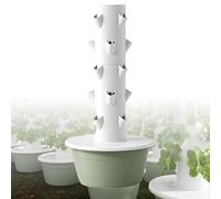 Hydroponic Growing Tower with LED Grow Lights, 30L Tank, 5/7/9 Layers, Indoor Hydroponics System for Soilless Cultivation of Herbs, Fruits, and Vegetables