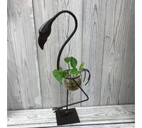 Hydroponic Home Décor - Tall Flamingo One Pot Stand