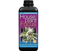 Hydroponic Houseplant Focus Concentrated Liquid Fertiliser, 1 litre - Growth Technology Fertiliser for Indoor Plants - Professional Grade House Plant Food Concentrate - Makes 200L Feed