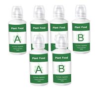 Hydroponic Nutrients|Hydroponic Plant Food, 6Pcs, A&B Formula, for Vegetables & Fruit