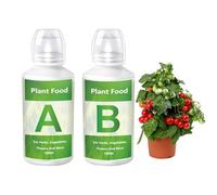 Hydroponic Nutrients, Vegetable Growing Nutrients, Hydroponics Growing Nutrients Plant Food A And B Boost Nutrient Absorption A & B Plant Food For Vegetables Fruits Flowers