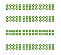 Hydroponic Plant Labels 1.7inch Round Plant Growth Basket Labels for Seedling Self-Adhesive Hydroponic Stickers Clean Stickers