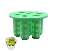 Hydroponic Plant Trays - Breathable Hole Holder, Seedling Starter with Support, Gardening Kit with Versatility, Planting Tool, Growing Equipment for Beginner Gardeners Enthusiast Vegetable Flower