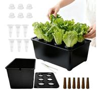 Hydroponic Planting Box, Complete Set Household Gardening Kit for Indoor Balcony, Seedling Starter with Water Circulation, Space Saving Planter, High Efficiency Growing System for Apartment