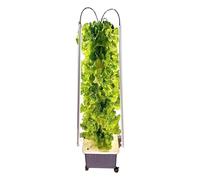 Hydroponic System with LED Grow Light - Indoor Gardening Planter for Home - Vertical Rain Greenhouse Hydroponics Tower