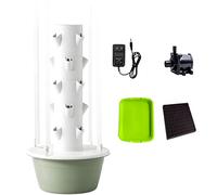 Hydroponic Tower Kit, Complete Outdoor Vertical Hydroponic System for Smart Garden, Vertical Farming, 20.5 x 53.2 inches