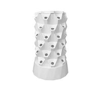 Hydroponic Tower Starter Kit with Pump and Timer, Ideal for Growing Strawberries, Tomatoes, and Lettuce Indoors