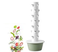 Hydroponic Vertical Garden Planter, Soilless Indoor Growing System with Auto Water Circulation, 5-Layer Tower for Efficient Plant Growth