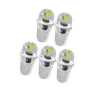 Hydroponics Growing Planting Container Hydroponics Supplies Plant for Vegetable Beet Kitchen Accessories Hydroponic Seedling Planter Seedling Basket Transparency Root View Cups Flower Growing