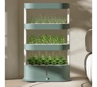 Hydroponics Growing System, 48/64 Holes Vertical Planter with Grow Light and Remote Control, Aeroponics Aquaponics Planting Kit for Indoor Garden, 3-Tier Design