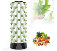 Hydroponics Growing System, 6/8/10 Layers Indoor Vertical Gardening Kit with Pump and Water Tank, No Soil for Leafy Vegetables and Fruits