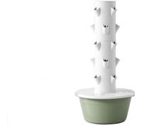 Hydroponics Growing System, Automated Aeroponic Tower Garden, Space-Saving Indoor Herb Planter for Kitchen and Balcony Use