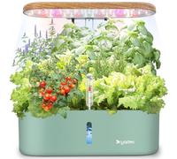 Hydroponics Growing System Indoor Garden: 12 Pods Herb Garden Kit Indoor with LED Grow Light Plant Germination Kit Aeroponic Healthy Fresh Herbs Vegetables Hydroponic Planter for Home Kitchen Office
