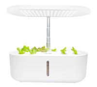 Hydroponics Growing System, Indoor Herb Garden Kit with LED Light, 10 Pods Smart Gardening System for Home and Kitchen, Ideal Plant Germination Gift