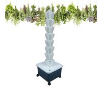 Hydroponics Growing System Kit - Large Indoor/Outdoor Herb Garden for Lettuce, Tomato, and Vegetables - Complete Hydroponic Gardening Solution for Home and Urban Farming