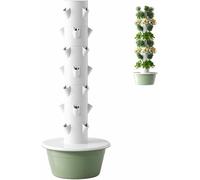 Hydroponics Growing System Kit Tower, Hydroponic Vertical Garden, Outdoor Indoor Smart hydroponic Vegetable System, Hydroponic Germination Kit for Gardening Lover,5Layer