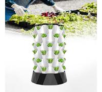 Hydroponics Growing System - Vertical Hydroponic Tower Garden with Pump for Growing Strawberries, Tomatoes, and Lettuce - 80-Hole Aeroponic Garden Kit