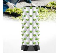 Hydroponics Growing System - Vertical Hydroponic Tower Garden with Pump for Growing Strawberries, Tomatoes, and Lettuce - 80-Hole Aeroponic Garden Kit