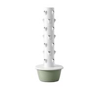 Hydroponics Growing System Vertical Tower, Indoor Vertical Garden with Pump, Movable Water Tank, Aeroponics Kit for Home Gardening Enthusiasts