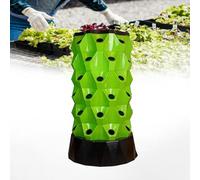 Hydroponics Growing System with Pump - Vertical Garden Tower for Strawberries, Tomatoes, Lettuce - Complete Aeroponic Growing Kit, 80 Holes