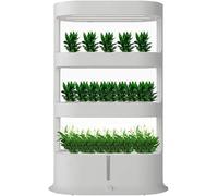 Hydroponics Growing System with Remote Control LED Grow Light, Indoor Garden Kit for Herbs Fruits Vegetables