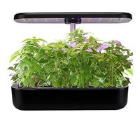 Hydroponics Growing System with Smart LED Light, Adjustable Height for Efficient Plant Growth, Ideal for Home Gardening Enthusiasts