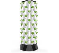 Hydroponics Tower Growing System, Indoor and Outdoor Vertical Garden Kit for Herbs, Fruits, and Vegetables, Soilless Growing Method