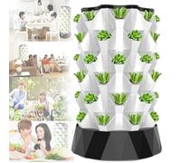 Hydroponics Tower Kit, Vertical Planting Column for Soilless Cultivation, Multi-Layer Growing Tower, Intelligent Hydroponic System for Home Gardening