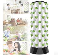 Hydroponics Tower Kit, Vertical Planting Column for Soilless Cultivation, Multi-Layer Growing Tower, Intelligent Hydroponic System for Home Gardening