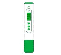 Hydroponics Water Tester - 51g Portable ABS Digital Meter, Waterproof High Precision | Reliable Fish Tank Spa Aquaculture Farming Drinking Water Quality Pen Device Button Battery 15.2x3.1cm