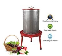 Hydropress Press Fruit and Wine Press for Cider Press Wine Making Apple Press Pear Press Honeycomb Press (40L)