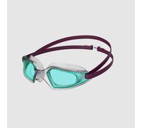Speedo Hydropulse Swimming Goggles Lilac with Green Tinted Lenses Kids