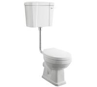 Hydros Carlton Low Level Toilet Traditional Pan Cistern Toilet Seat And Lever Flush