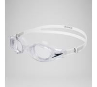 Speedo Unisex-Adult Hydrosity 2.0 Swimming Goggles | Anti-fog | Anti-leak, Clear/White, One Size