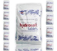 HydroSoft Water Softener Tablets 25Kg Bags Best For Laundry Kitchen Dish Washing | Compatible to All Water Softner Machines | Food Grade 100% Genuine British Salt Tablet Of Premium Quality (10 Bags)