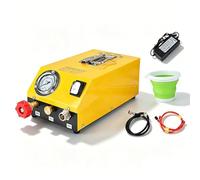 Hydrostatic Test Pump, Electric Leakage Pressure Tester, 9-25kg, with Handle & Hose for Leak Detection, Adjustable Pressure for Water Pipe Testing