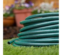 HydroSure 12.5mm x 15m Braided Plus Garden Hose Pipe Green