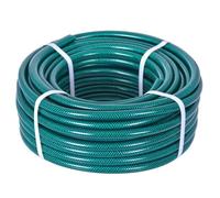 HydroSure Braided Garden Hose Pipe 19 mm x 100 m - Heavy-Duty Reinforced Outdoor Watering Hose with Braided Construction for Superior Strength and Flexibility, UV-Resistant and Durable for Lawn