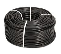 HydroSure Flexible Garden Hose Pipe Black 13mm x 150m | Durable Reinforced Water Line for Domestic Irrigation, Kink Resistant UV Protected Outdoor Hose