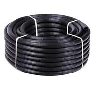 HydroSure Heavy Duty Anti-Kink Hose Pipe Matte Black 19mm x 25m | Reinforced High Flow Water Line for Irrigation Systems, Durable UV Resistant Construction for Outdoor Use
