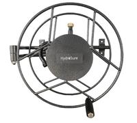 HydroSure Heavy Duty Wall Mounted Swivel Hose Reel 50m | Rotating Steel Storage System with 180° Bracket for Flexible Garden Watering Access and Easy Operation