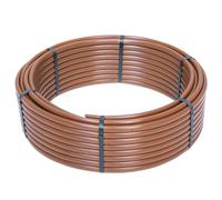 HydroSure PC Anti-Siphon Drip Line - 14mm x 50m (30cm spacing 2.1L/h) - Brown