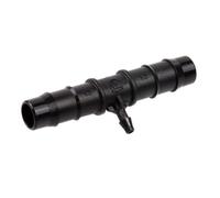 HydroSure Soaker Hose Double Barbed Reducing Tee - 13mm x 4mm - Black - Pack of 25
