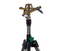 HydroSure Telescopic Tripod with Part and Full Circle Impulse Sprinkler
