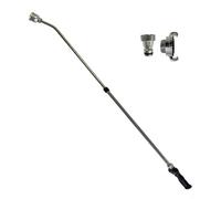 HydroSure Watering Lance with Thumb Control 75-135 cm - Long-Reach Garden Hose Spray Wand with Ergonomic Thumb Trigger for Precise Water Flow Control, Ideal for Lawn, Hanging Baskets