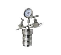 Hydrothermal Synthesis Reactor Stainless Steel Autoclave Vessel,Leakproof Sealed(100ml)