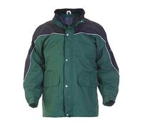 Hydrowear 072465GRP-S Uitwijk Simply No Sweat Parka, Small, Green/Black
