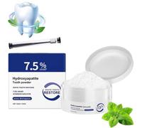 Hydroxyapatite Tooth Powder,Hydroxyapatites Toothpaste Powders,Teeth Restoration Mineral Powder,Enamel Repair & Sensitivity Relief,Stain Removing & Teeth Whitening (1 Pcs)