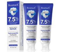 Hydroxyapatite Toothpaste - Fluoride-Free Nano Hydroxyapatite Toothpaste 7.5 | Enamel Repair | Breath Freshening | Mild Mint | Appropriate for Se